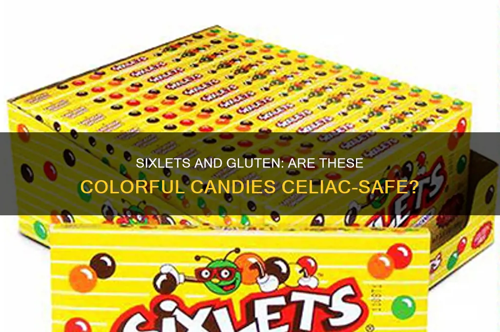 are sixlets gluten free