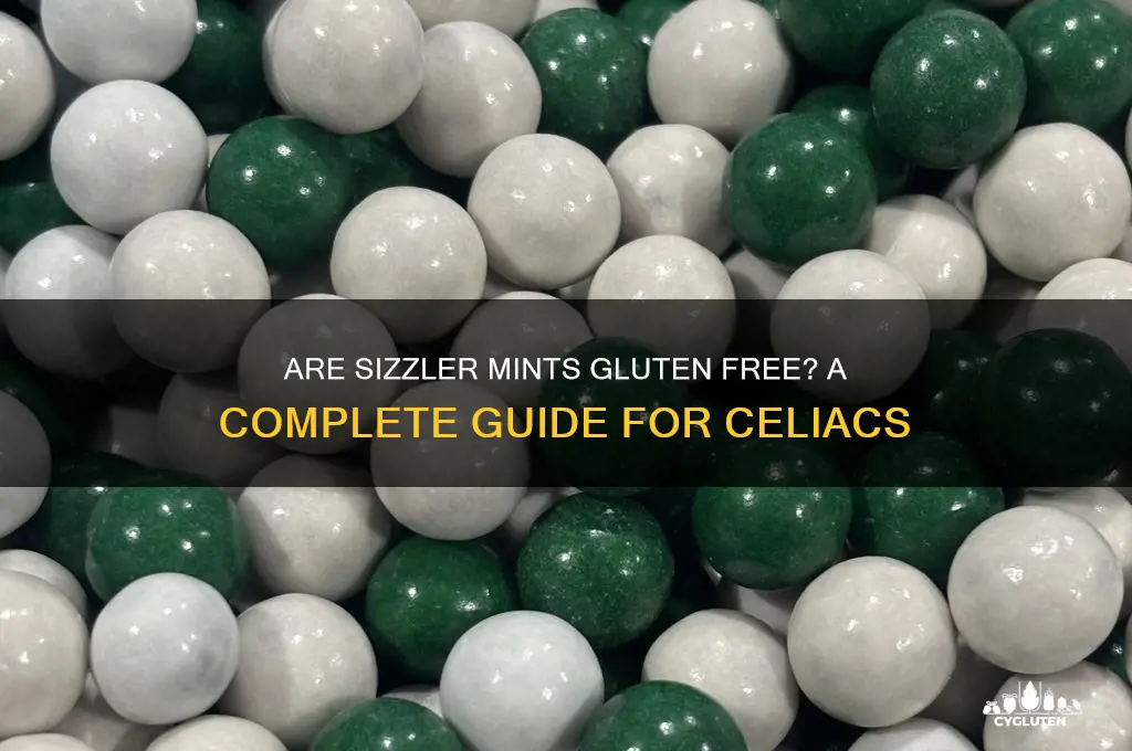 are sizzler mints gluten free