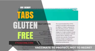 Are Skinny Tabs Gluten-Free? A Comprehensive Guide to Ingredients