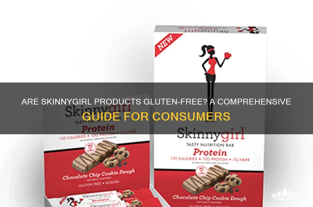 are skinnygirl products gluten free
