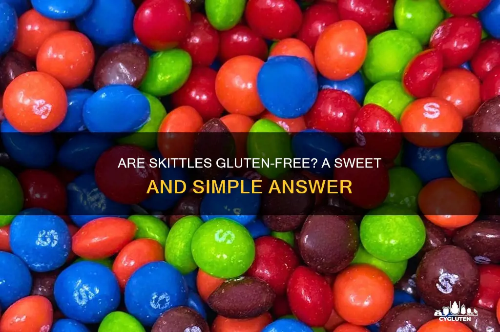 are skittle gluten free