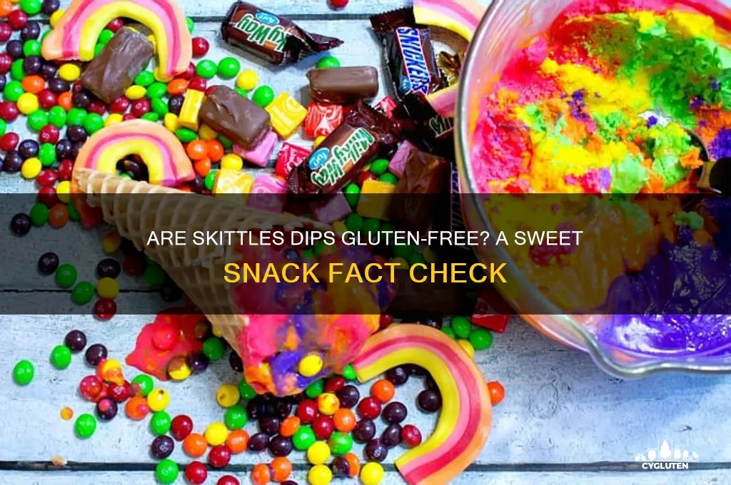 are skittles dips gluten free