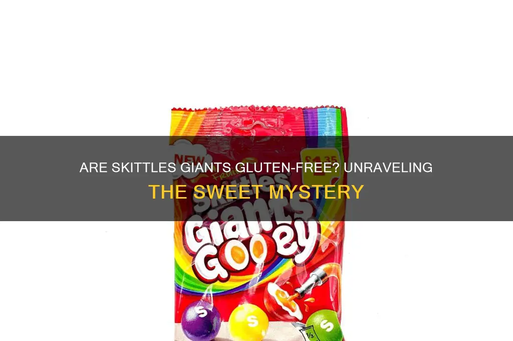 are skittles giants gluten free