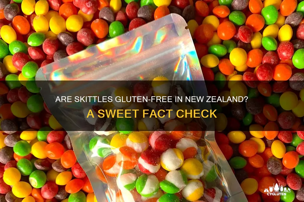 are skittles gluten free nz