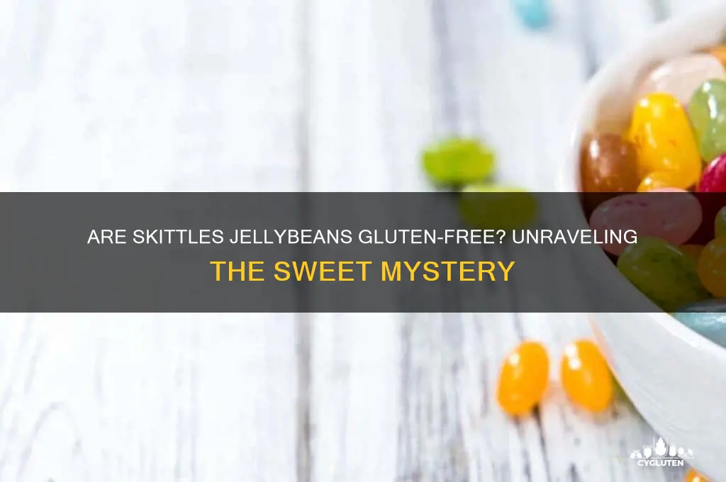 are skittles jellybeans gluten free