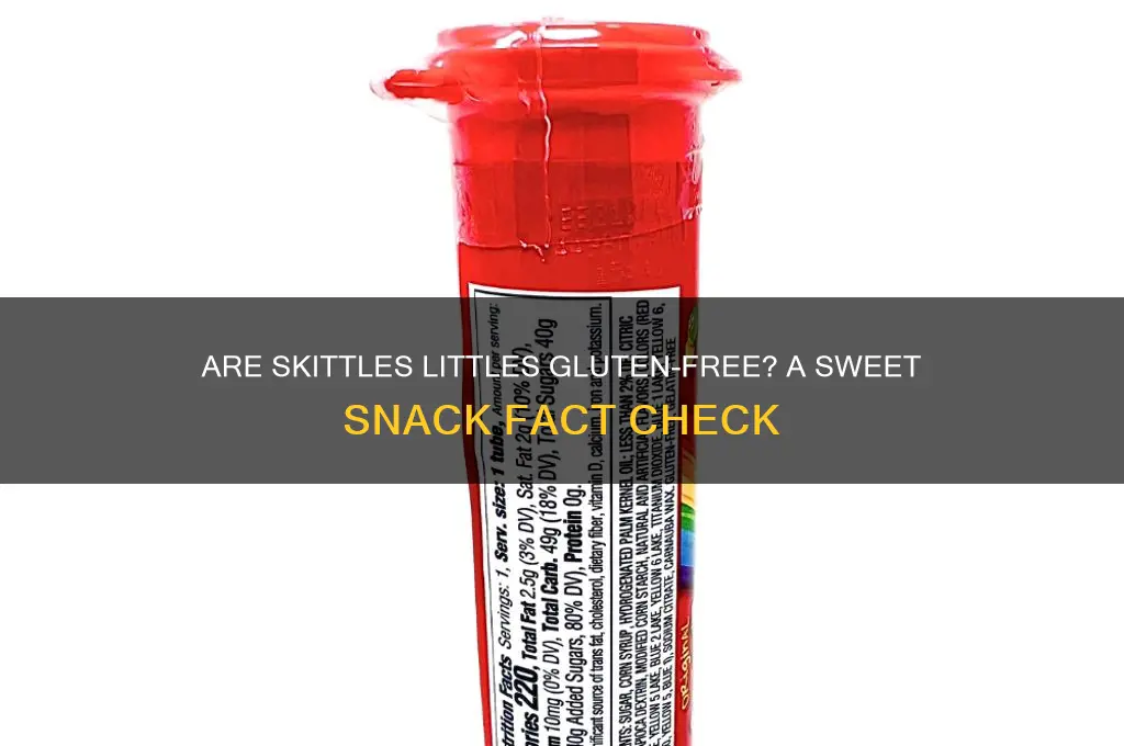 are skittles littles gluten free