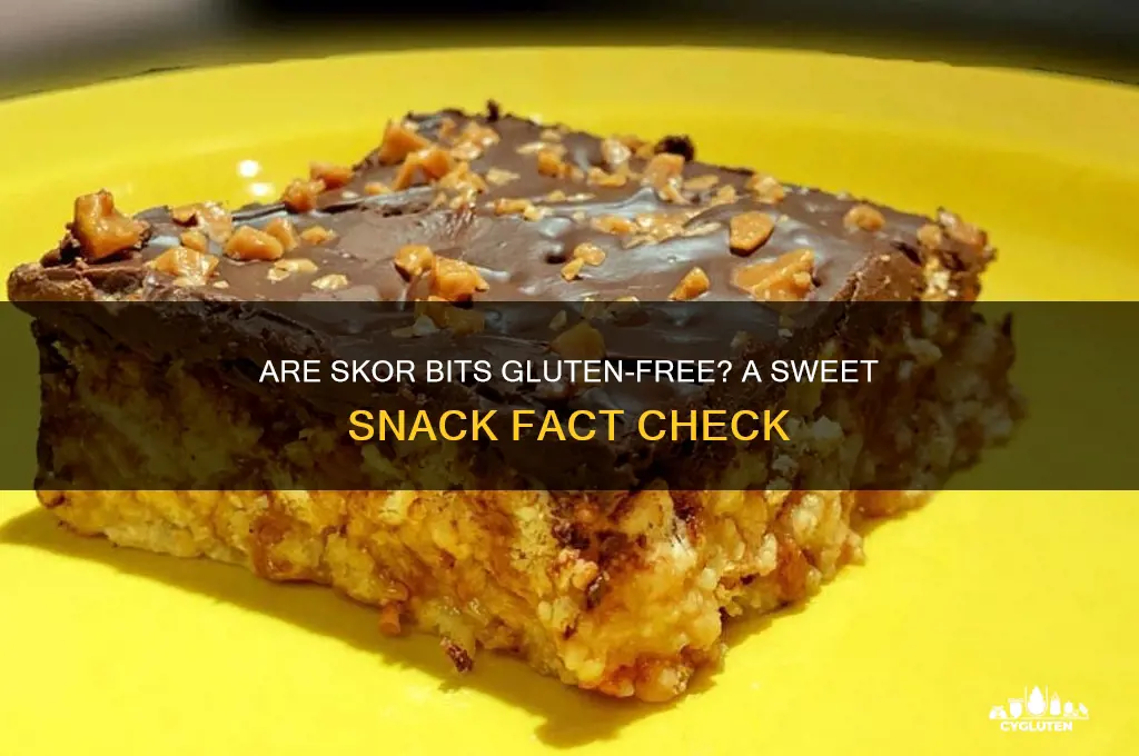 are skor bits gluten free