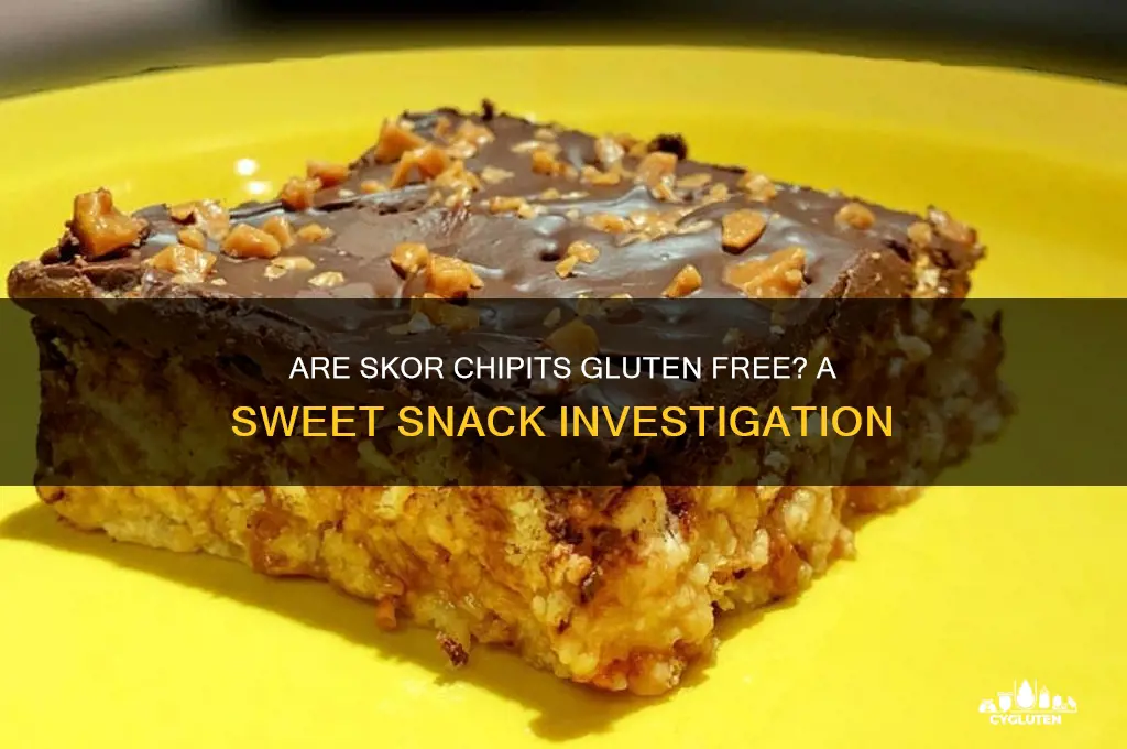 are skor chipits gluten free
