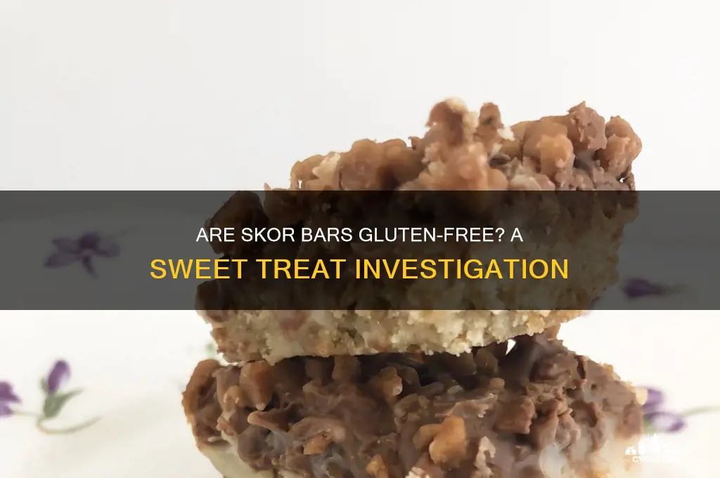 are skor gluten free