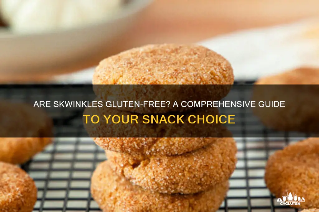 are skwinkles gluten free