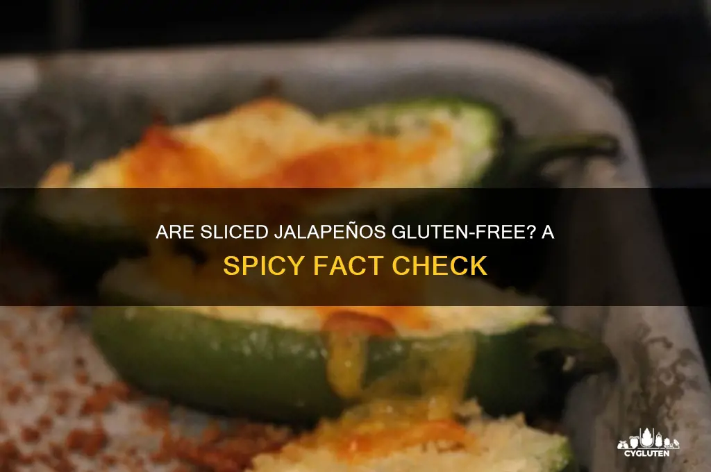 are sliced jalapenos gluten free