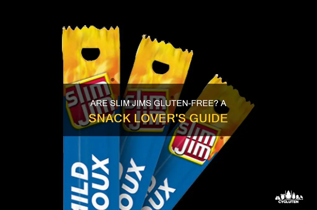 are slimjims gluten free