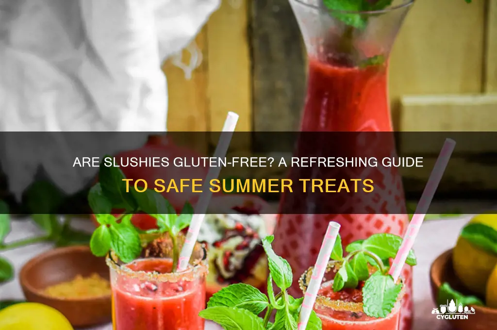 are slushies gluten free