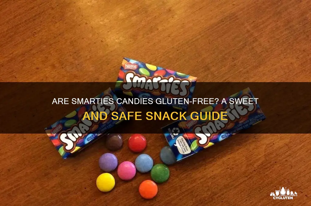 are smarties candies gluten free