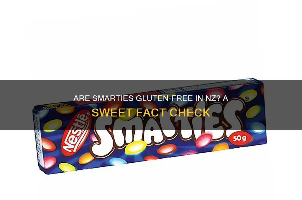 are smarties gluten free nz
