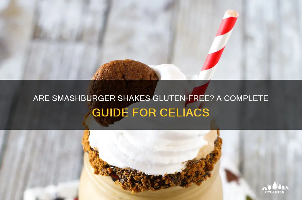 are smashburger shakes gluten free