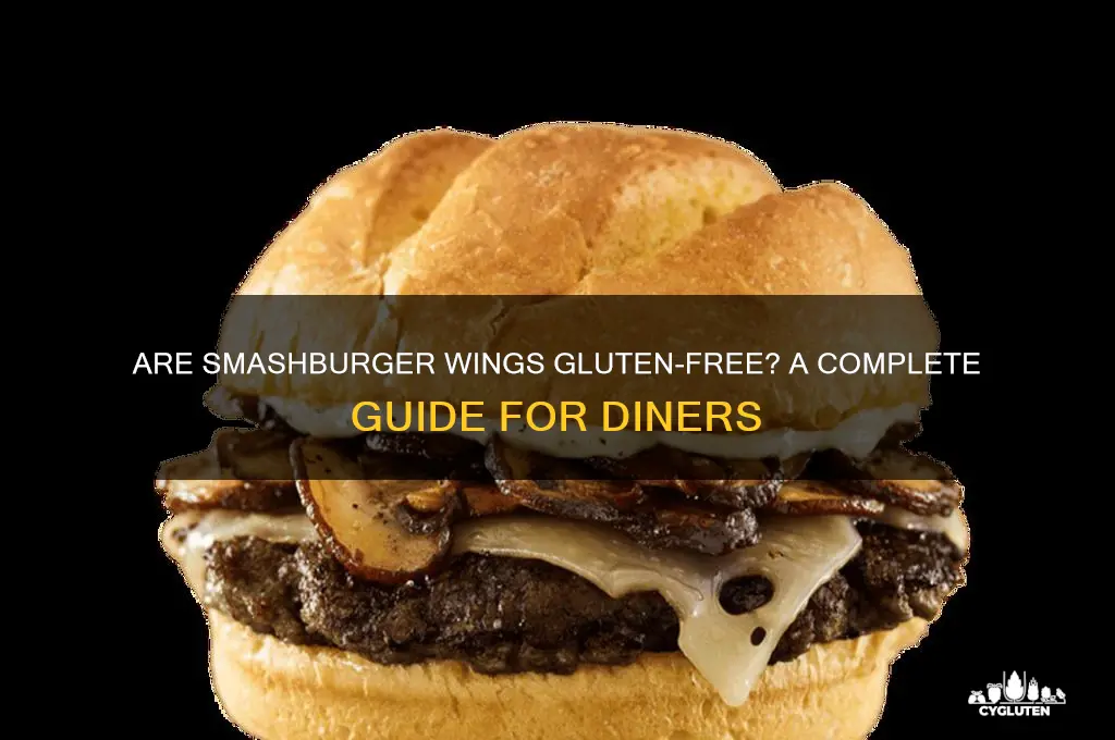 are smashburger wings gluten free