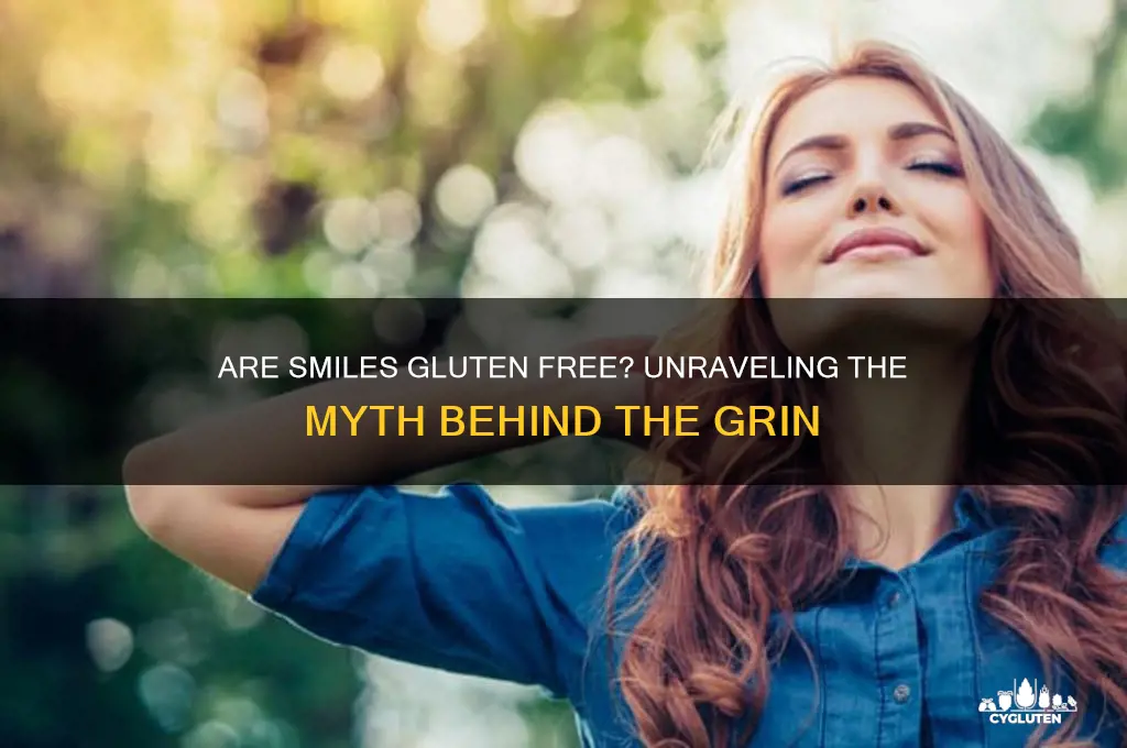 are smiles gluten free