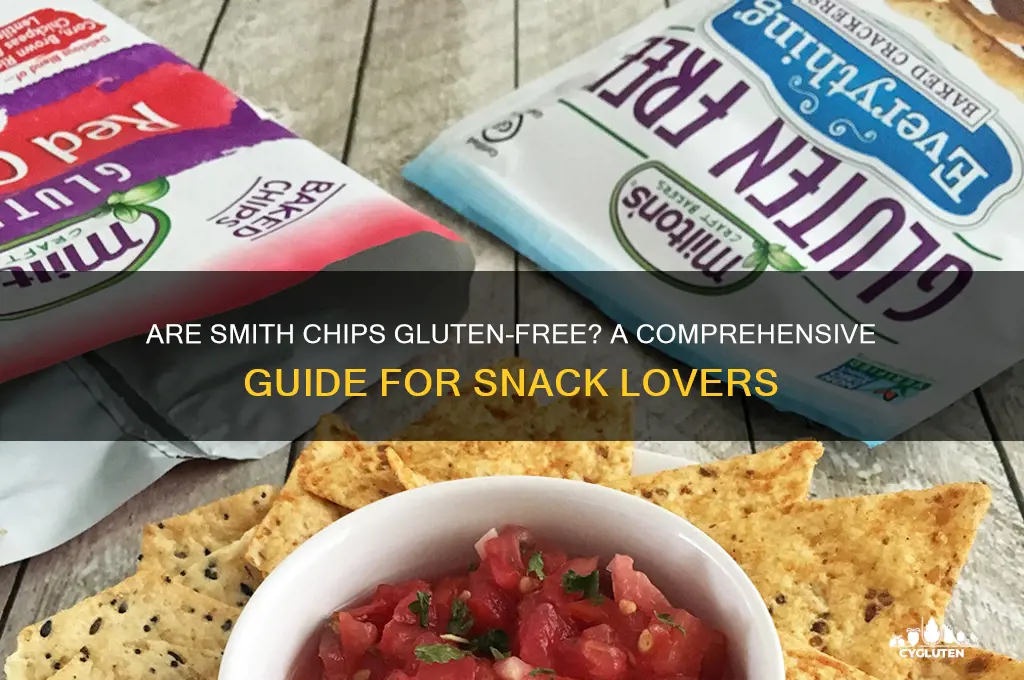 are smith chips gluten free