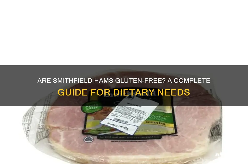 are smithfield hams gluten free