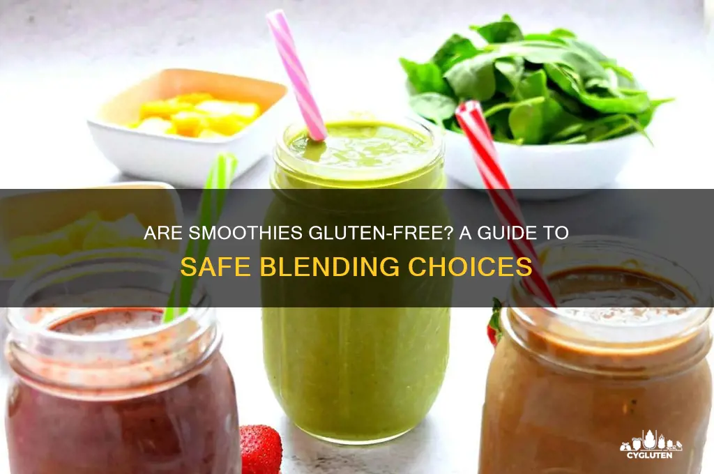 are smoothies gluten free