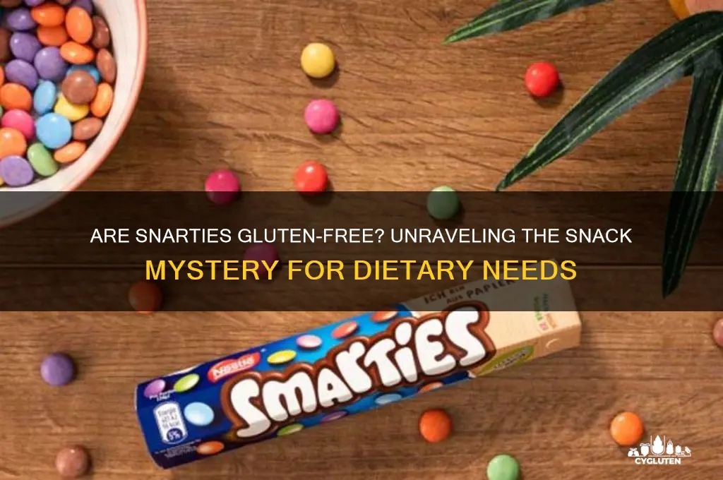 are snarties gluten free