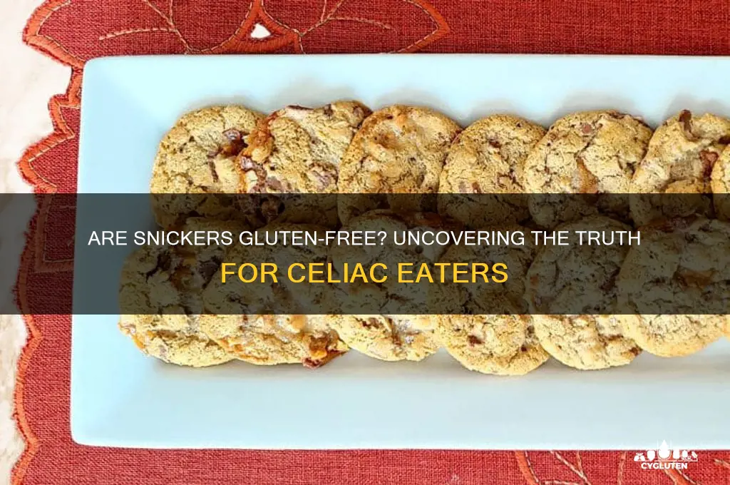 are snicker gluten free
