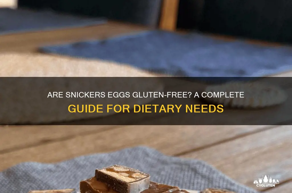 are snickers eggs gluten free