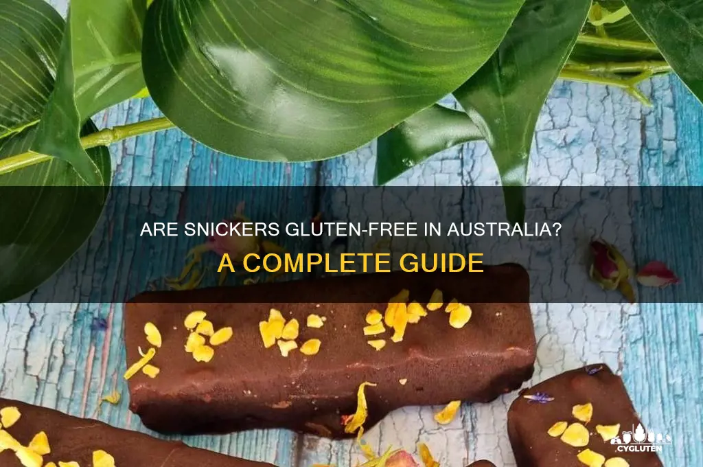 are snickers gluten free australia