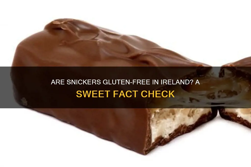 are snickers gluten free ireland