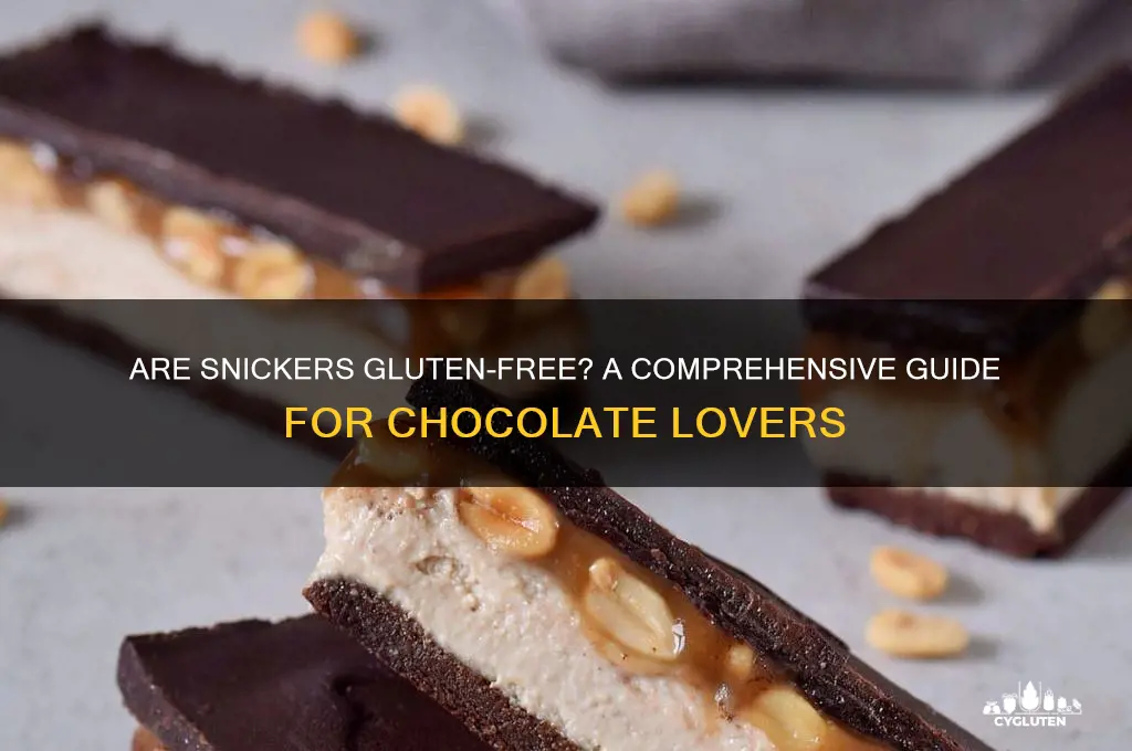 are snickers gluten-free