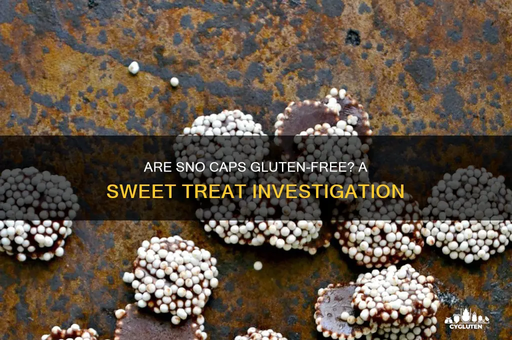 are sno caps gluten free