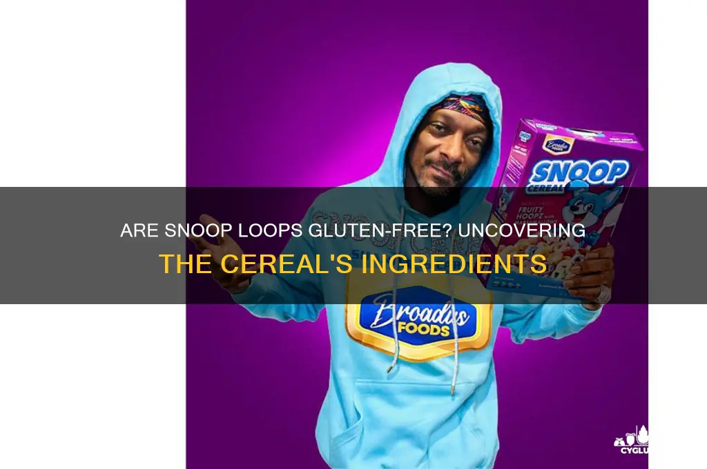 are snoop loops gluten free