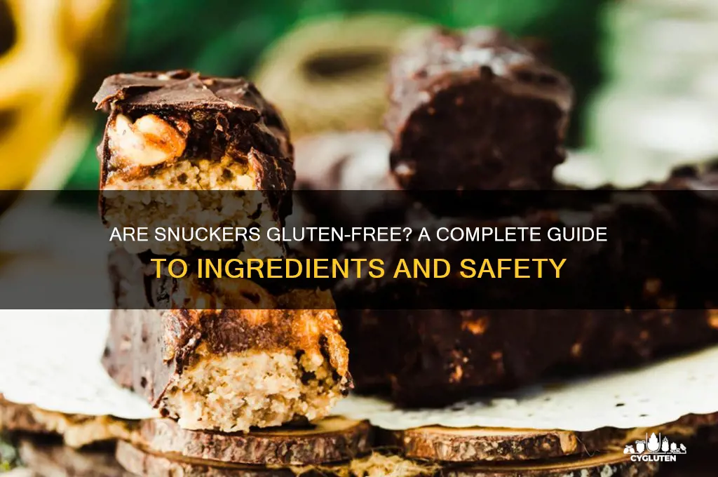 are snuckers gluten free