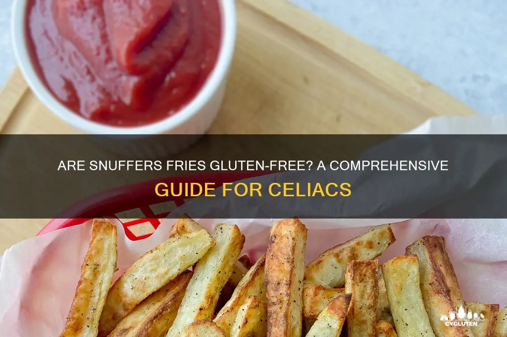 are snuffers fries gluten free