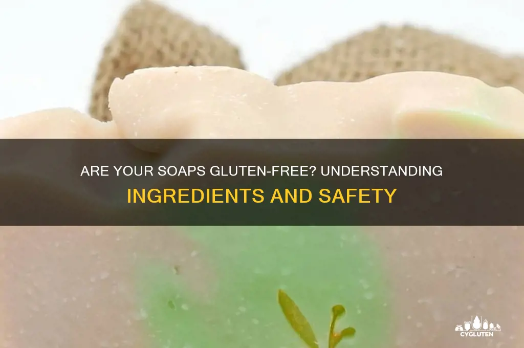 are soaps gluten free