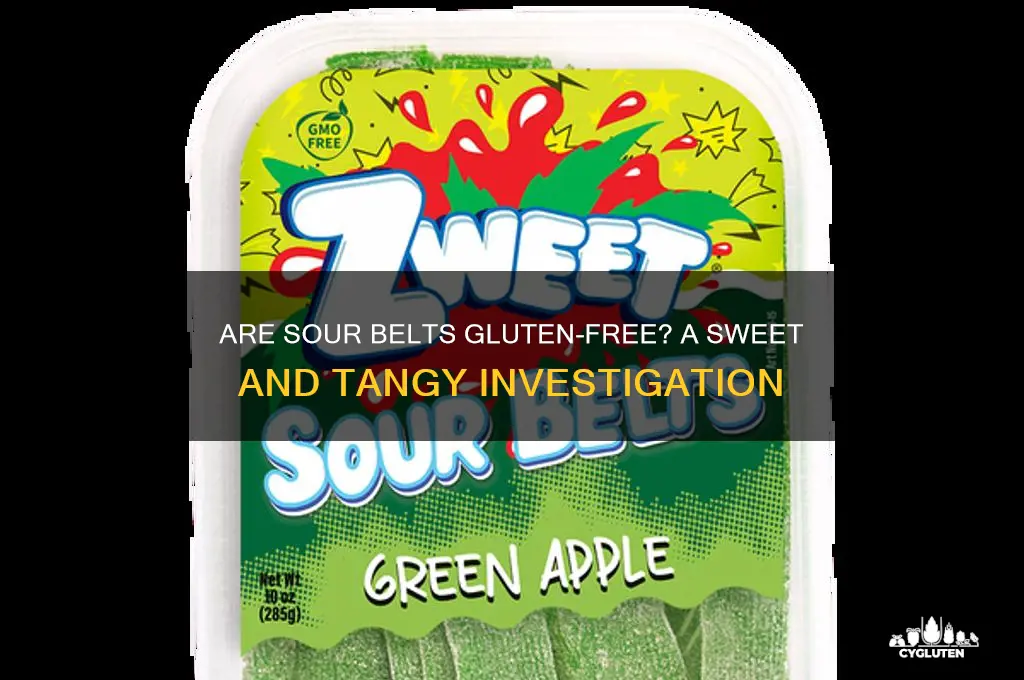 are sour belts gluten free