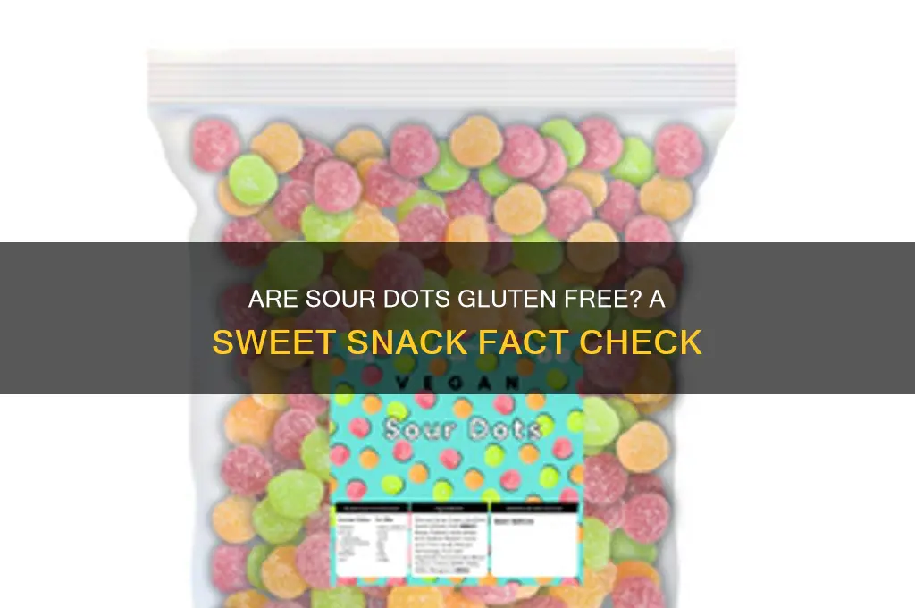 are sour dots gluten free