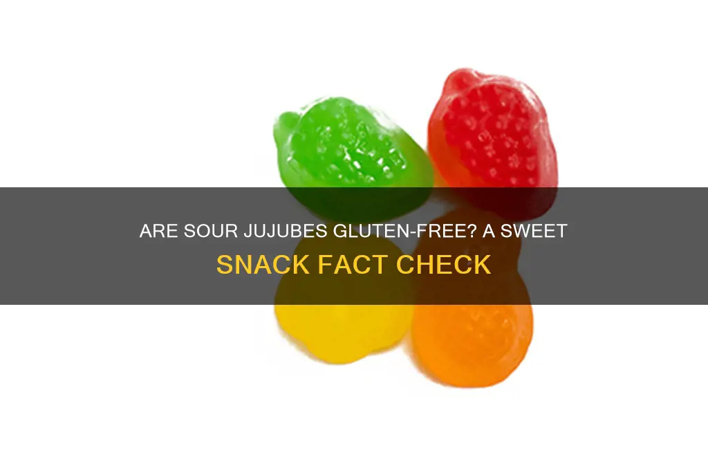 are sour jujubes gluten free