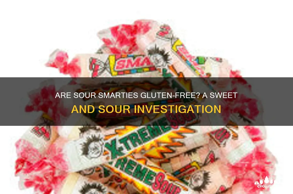 are sour smarties gluten free