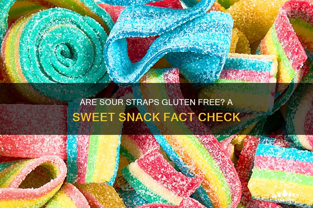 are sour straps gluten free