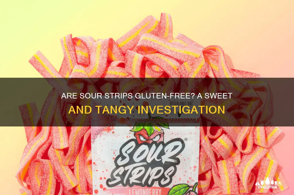 are sour strips gluten free