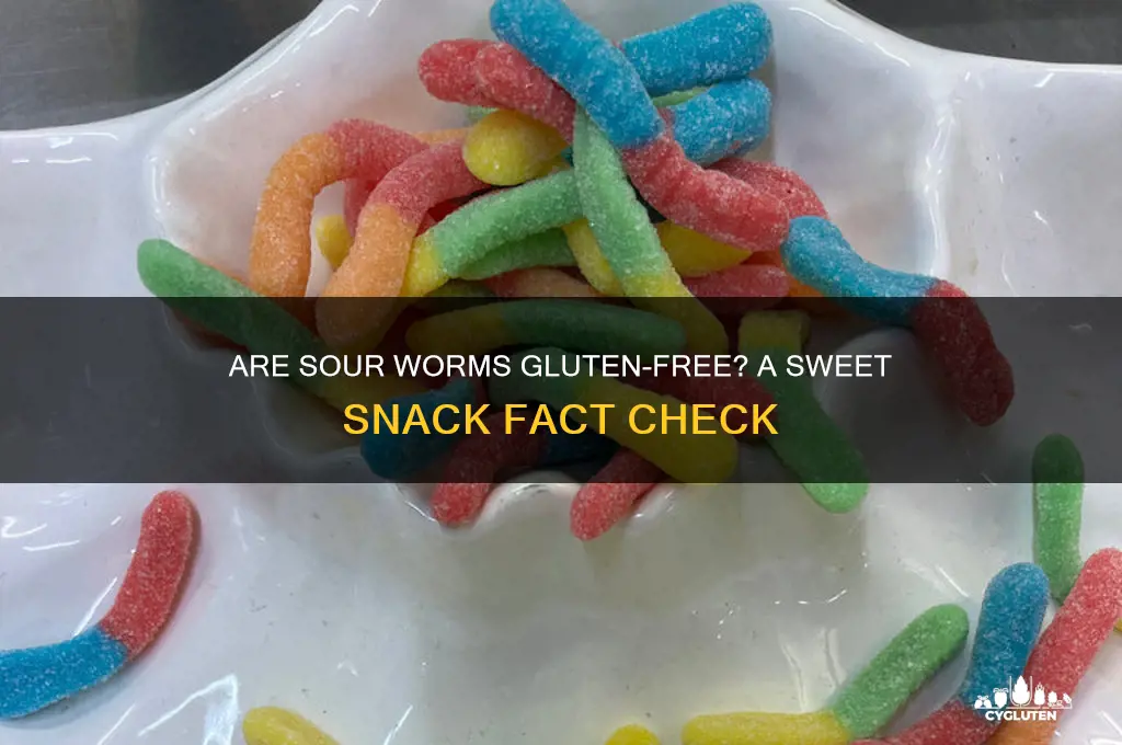 are sour worms gluten free