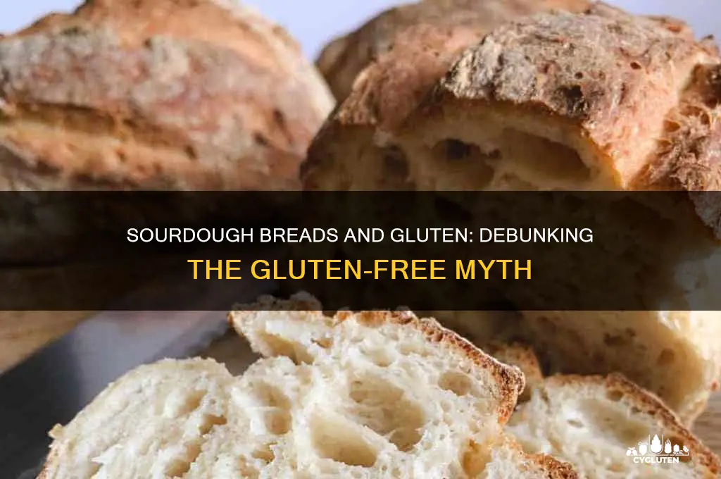 are sourdough breads gluten free