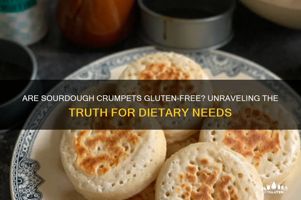 are sourdough crumpets gluten free