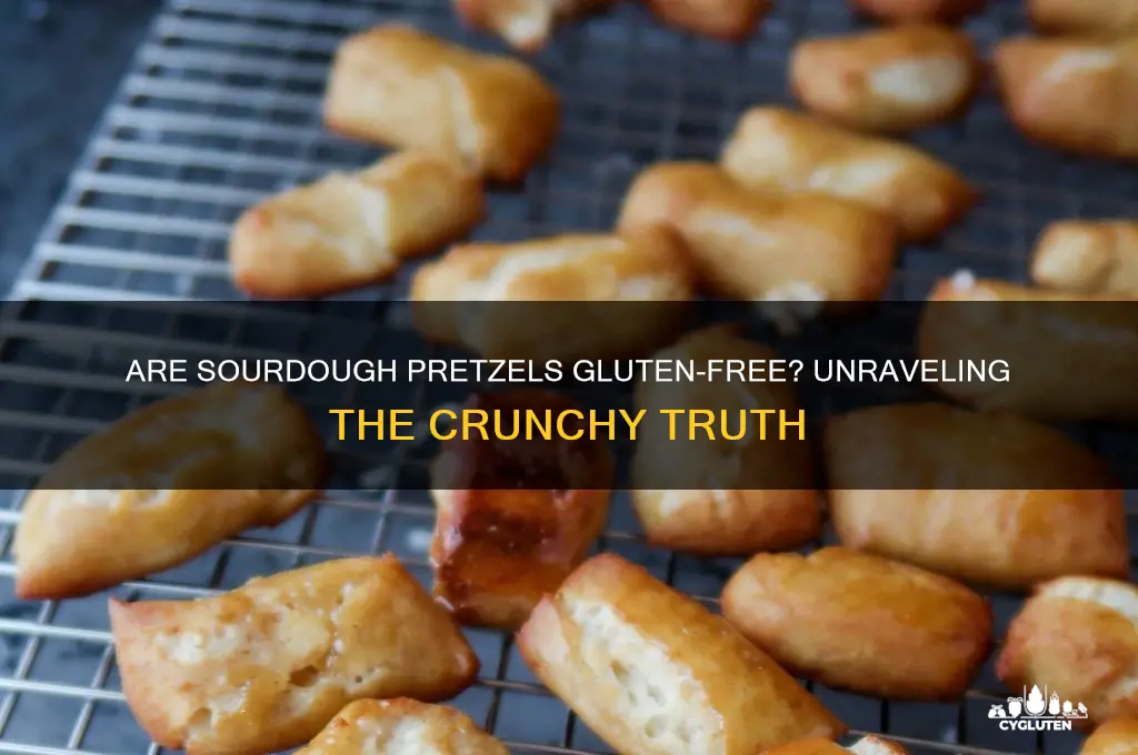 are sourdough pretzels gluten free