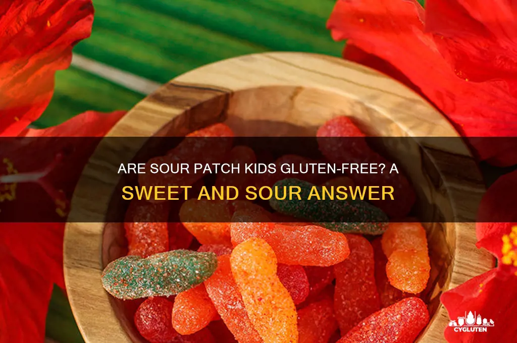 are sourpatch kids gluten free