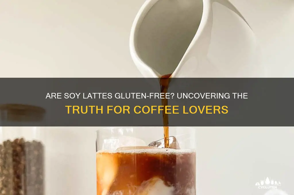 are soy lattes gluten free
