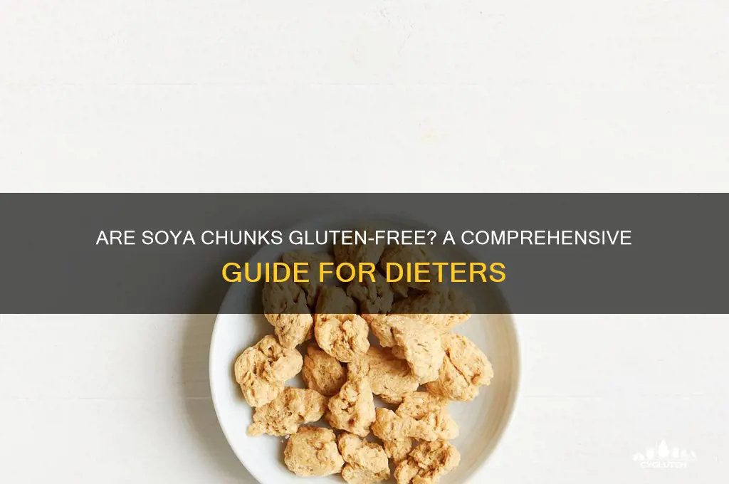 are soya chunks gluten free