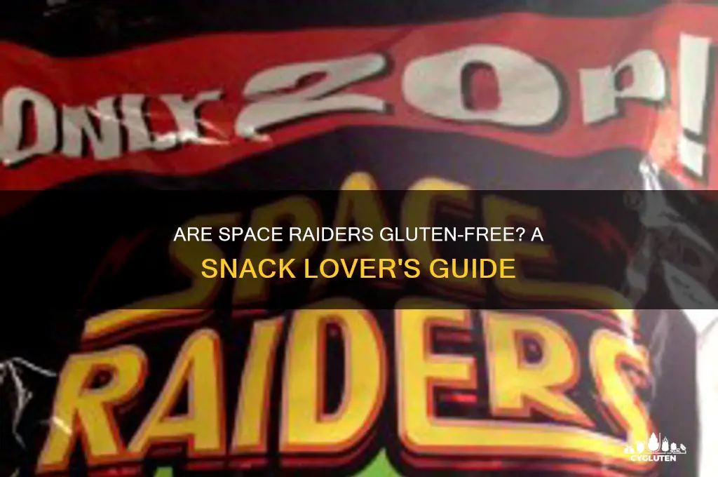 are space raiders gluten free